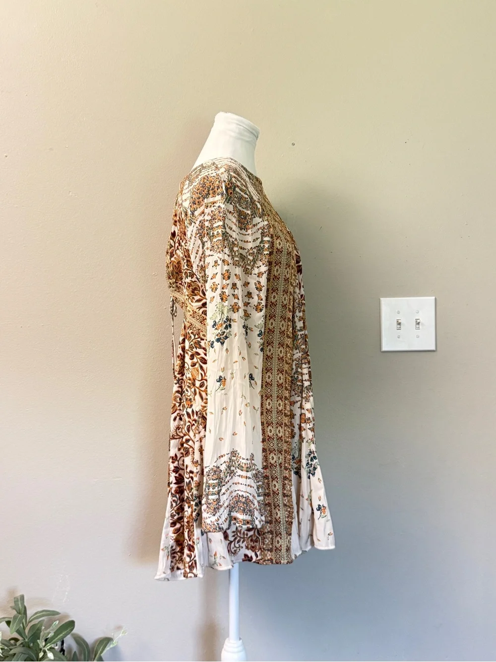 Free People Stevie tunic dress Boho Large